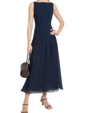 kourt coralie cotton dress Kourt | Dresses | Kourt Coralie Cotton Blue Striped Sleeveless Dress Nwt